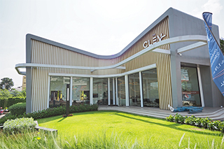 ม่านม้วนกรองแสง Sunscreen สำนักงานขาย The Clev Condo เจ้าพระยา วงศ์สว่าง