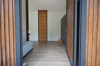กระเบื้องยางลายไม้ ( Vinly Tile ) บ้านพักส่วนตัว