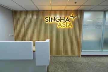 ม่านม้วน SINGHA ASIA | THAIMEGA